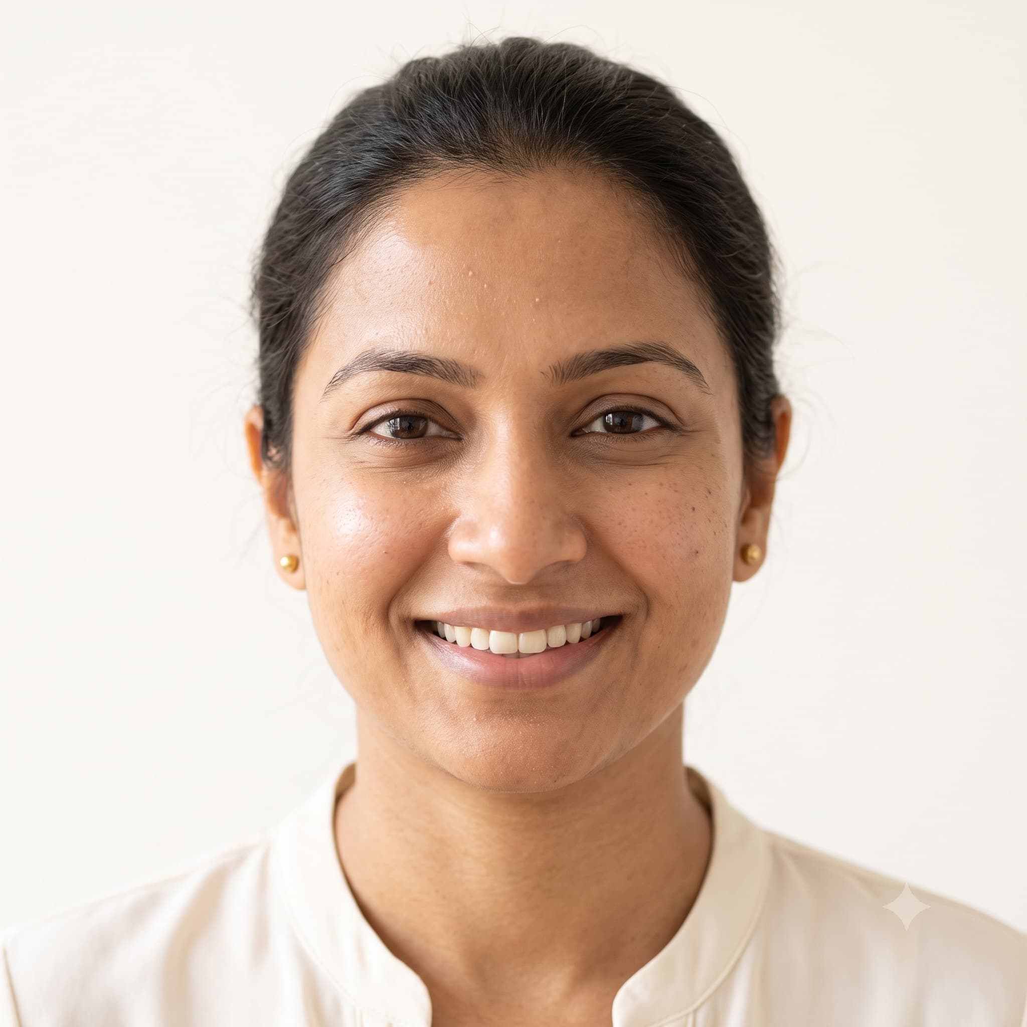 Portrait of customer Meera
